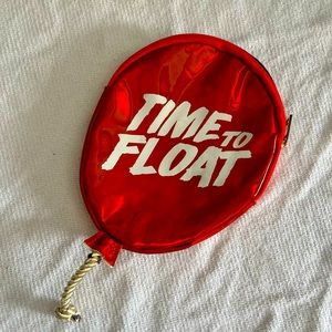 “Time to Float” IT Red Balloon Change Purse